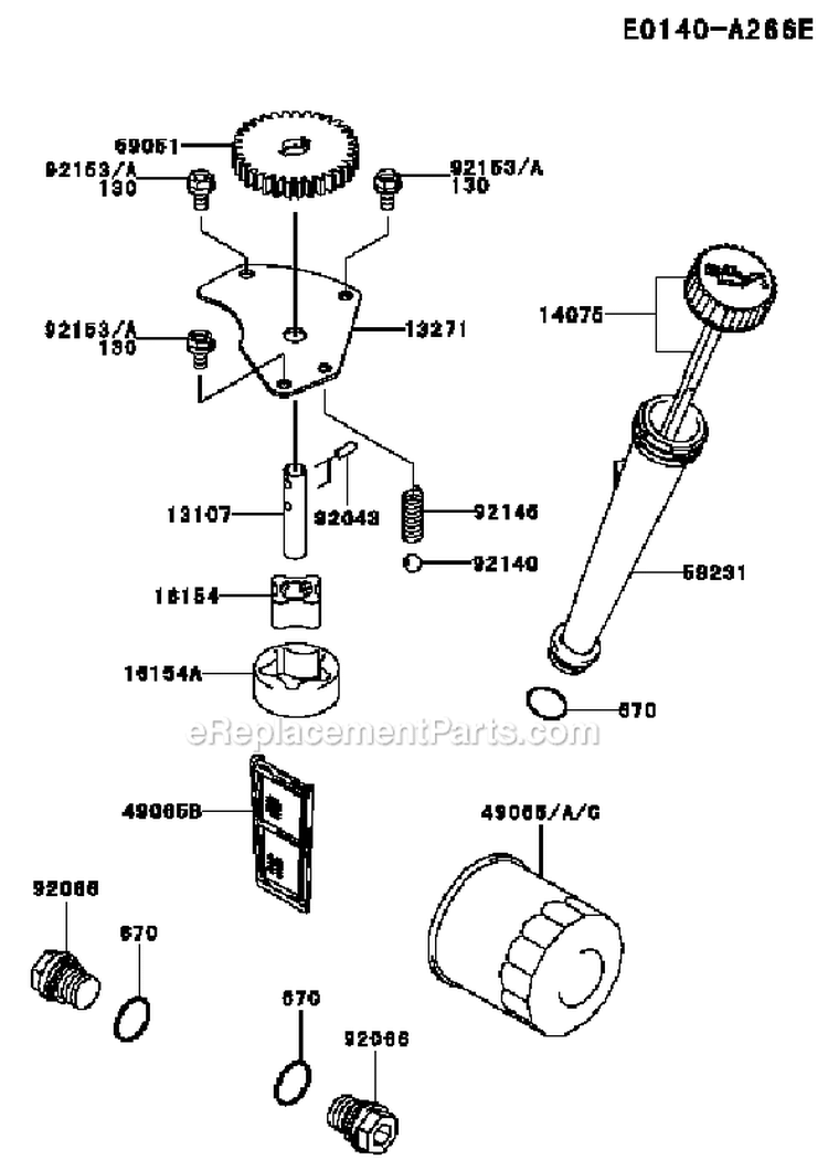 Page I Diagram and Parts List for FH641V ES24 Kawasaki Engine