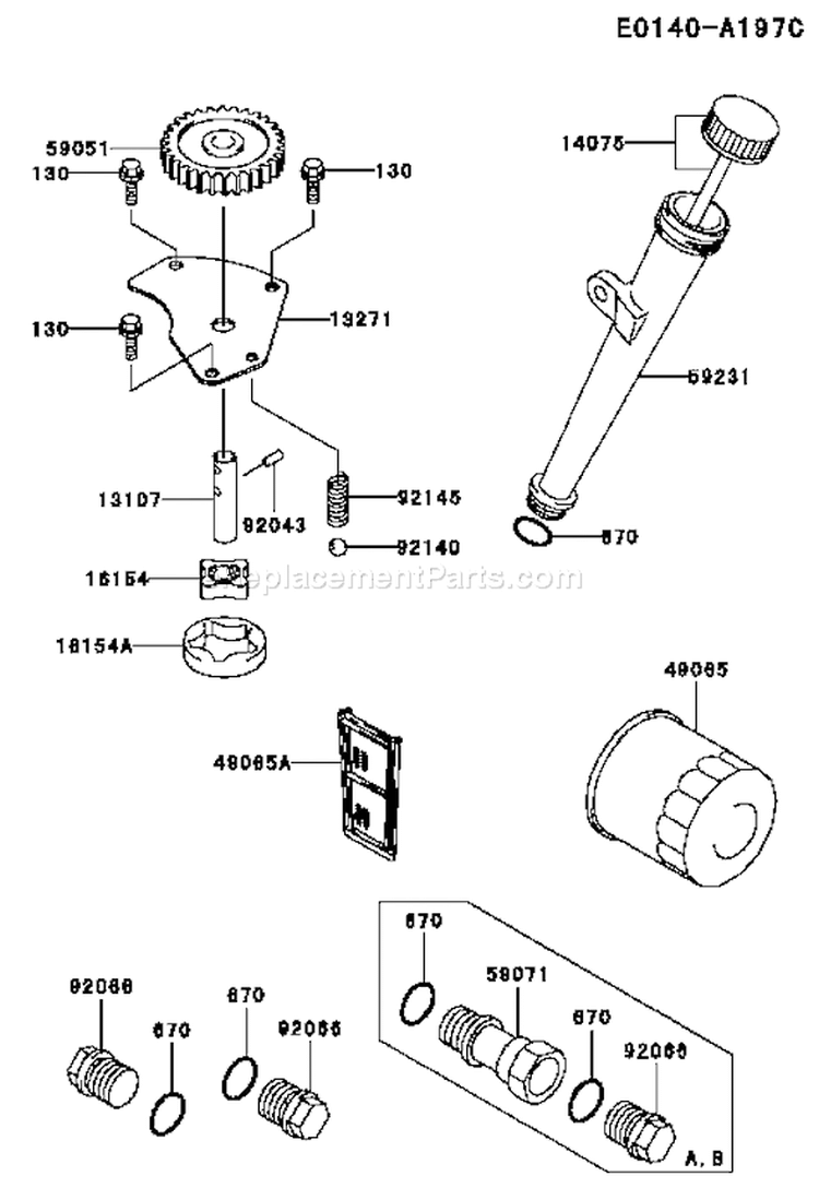 Page I Diagram and Parts List for FH641V CS09 Kawasaki Engine