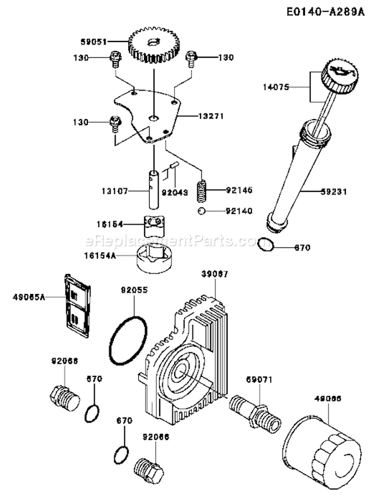 Page I Diagram and Parts List for FH721V CS30 Kawasaki Engine