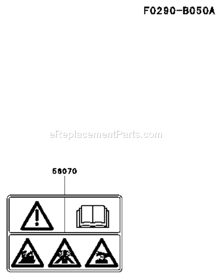 Page I Diagram and Parts List for FJ180V-AS58  Kawasaki Engine
