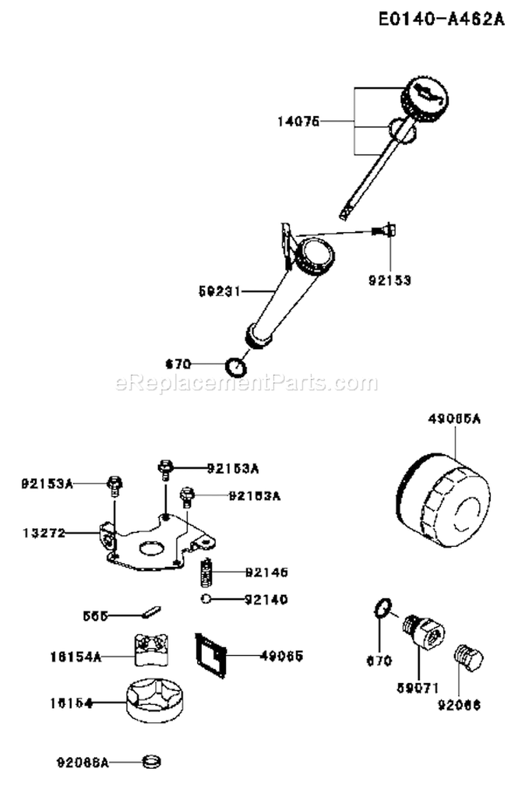 Page I Diagram and Parts List for FX730V AS04 Kawasaki Engine