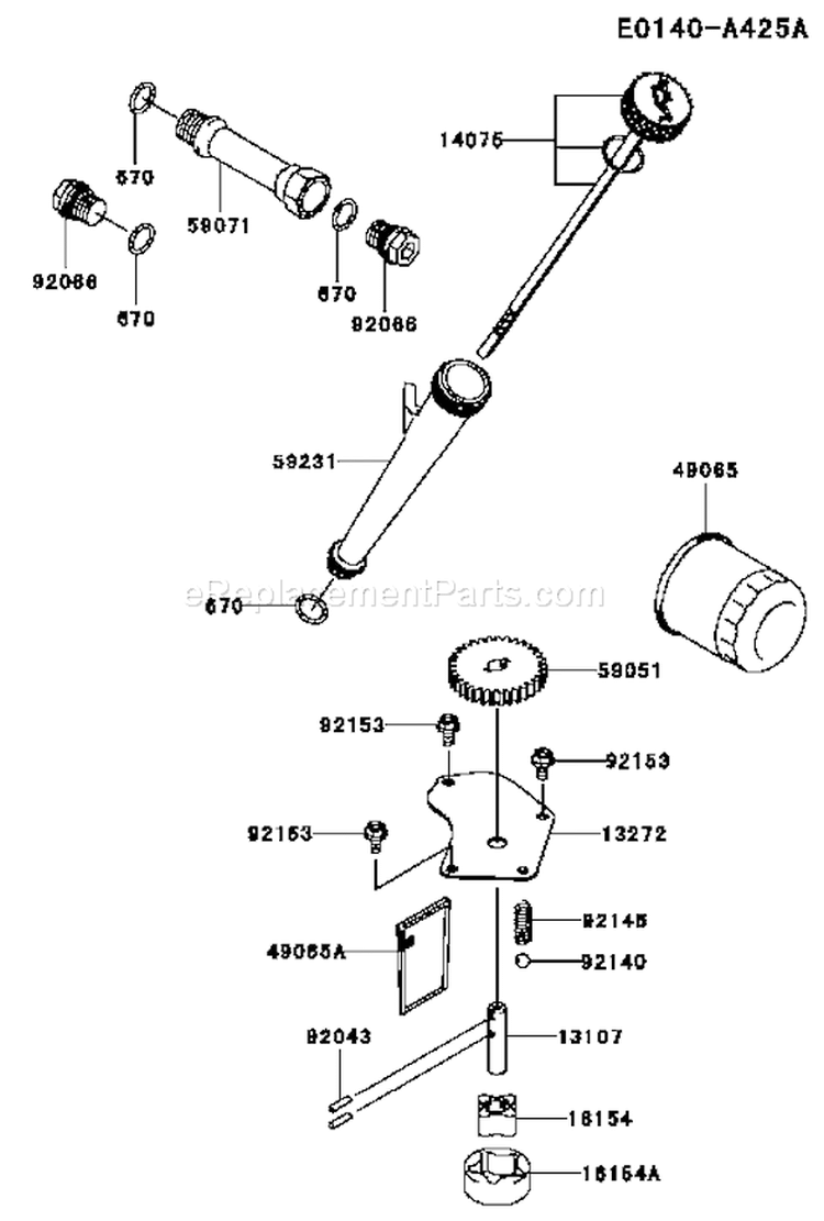 Page I Diagram and Parts List for FX751V AS06 Kawasaki Engine
