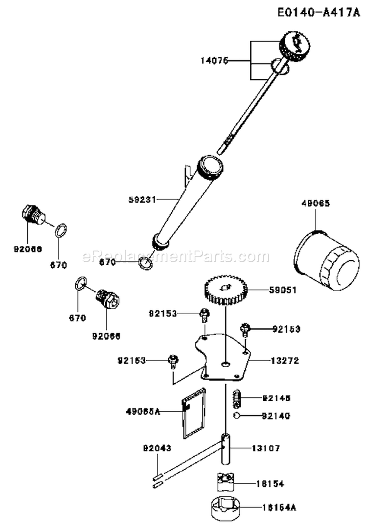 Page I Diagram and Parts List for FX751V AS00 Kawasaki Engine