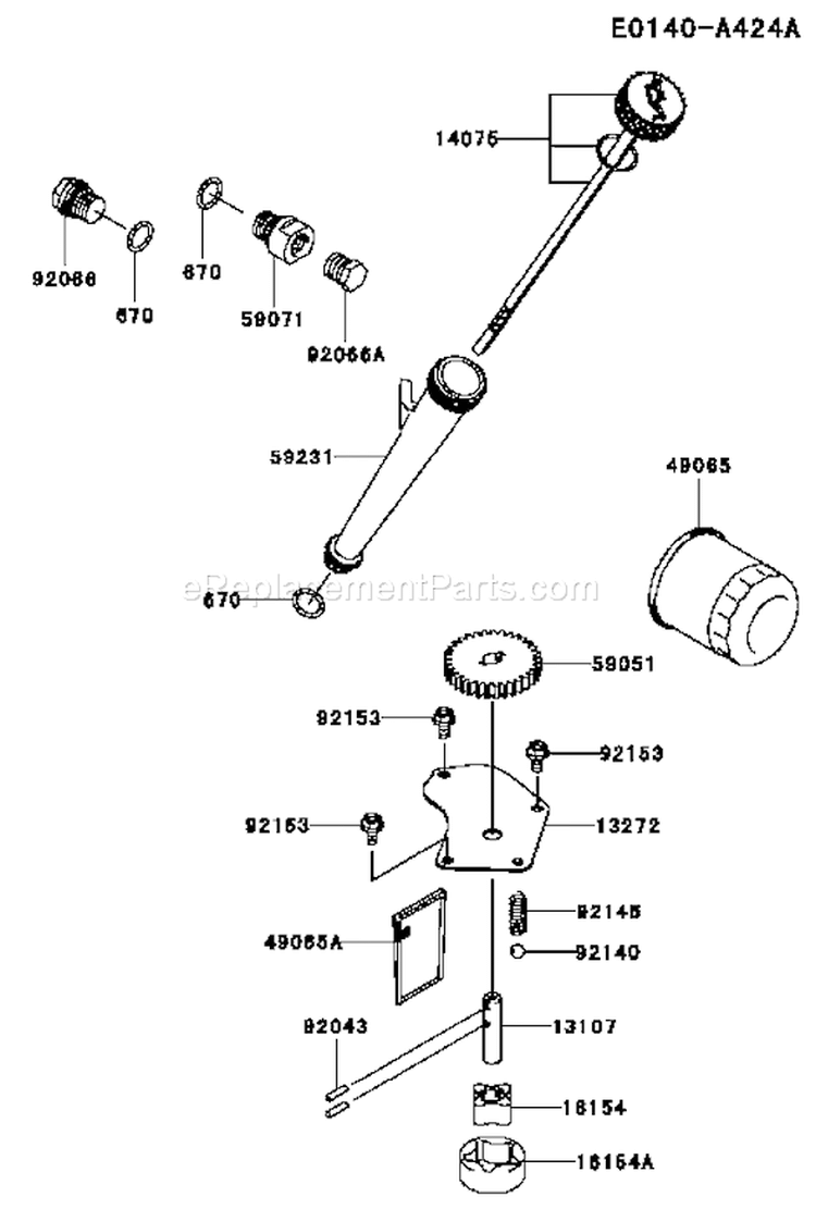Page I Diagram and Parts List for FX751V AS05 Kawasaki Engine