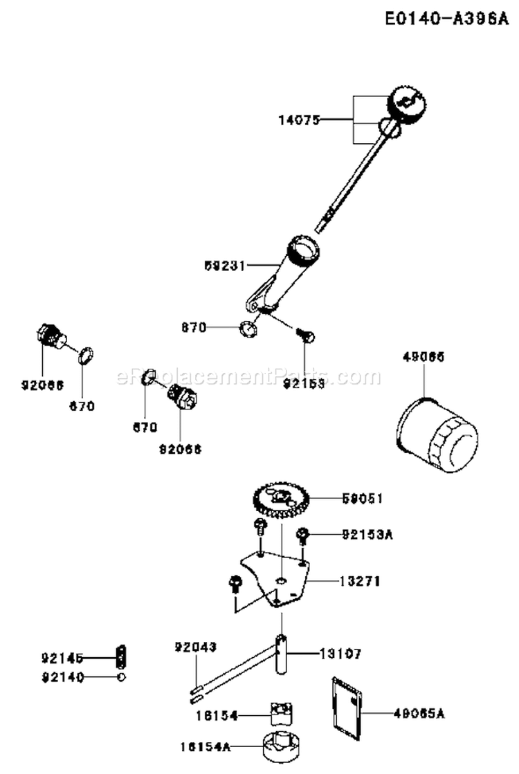 Page I Diagram and Parts List for FX921V AS04 Kawasaki Engine