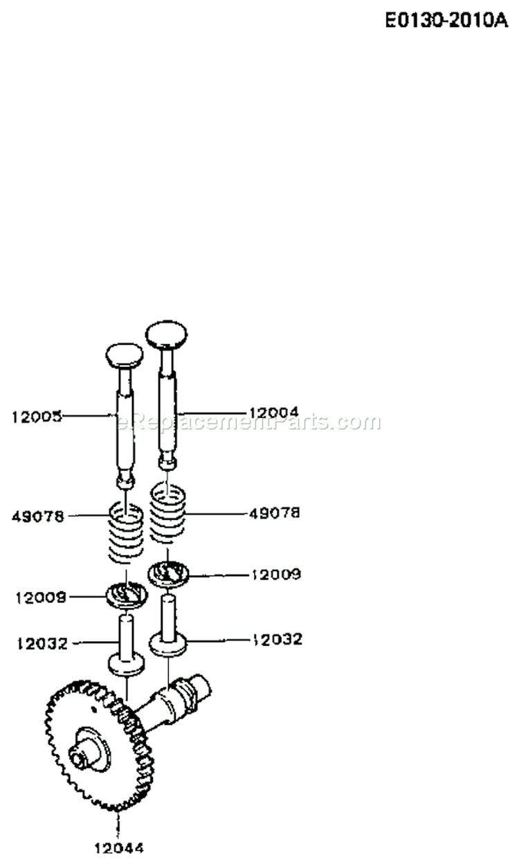 Page O Diagram and Parts List for GD700A AS01 Kawasaki Generator