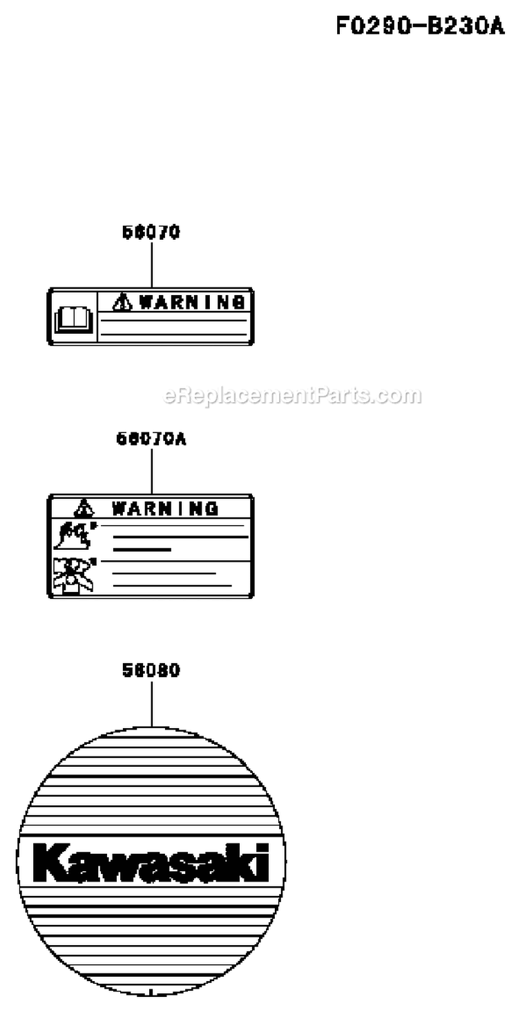 Page I Diagram and Parts List for KGT26AC-AS01 A1 Kawasaki Trimmer