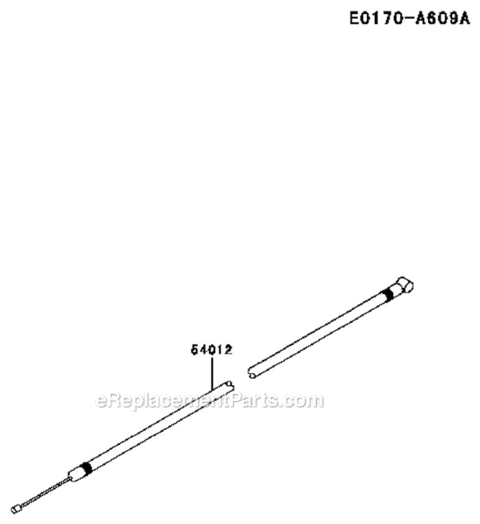 Control-Equipment Diagram and Parts List for KRH300A  Kawasaki Leaf Blower / Vacuum