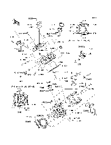 Cylinder Head Diagram and Parts List for KRF750SCSA 2012 Kawasaki Lawn Tractor Accessories
