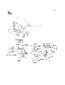 Headlight Diagram and Parts List for KRF750NCS 2012 Kawasaki Lawn Tractor Accessories