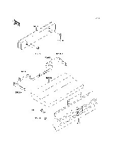 Seat Diagram and Parts List for KAF950B7F 2007 & Prior Kawasaki Lawn Tractor Accessories