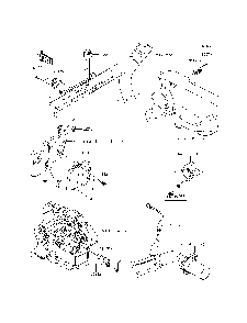 Fuel Injection Diagram and Parts List for KRT800CFF 2015 Kawasaki Lawn Tractor Accessories