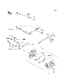 Taillight Diagram and Parts List for KAF620MDF 2013 Kawasaki Lawn Tractor Accessories