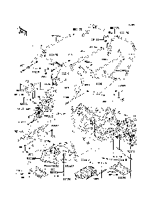 Guards/Cab Frame Diagram and Parts List for KRT800BEF 2014 Kawasaki Lawn Tractor Accessories
