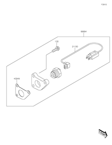 Accessory Diagram and Parts List for KAF1000BHF 2017 Kawasaki Lawn Tractor Accessories