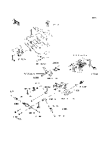 Fuel Injection Diagram and Parts List for KAF620PDF 2013 Kawasaki Lawn Tractor Accessories