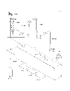 Fuel Tank Diagram and Parts List for KAF950B7F 2007 & Prior Kawasaki Lawn Tractor Accessories