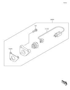 Accessory Diagram and Parts List for KAF1000HJF 2018 Kawasaki Lawn Tractor Accessories