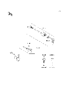 Ignition Switch Diagram and Parts List for KAF950B7F 2007 & Prior Kawasaki Lawn Tractor Accessories