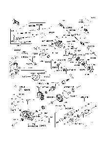 Drive Shaft-Rear Diagram and Parts List for KRF750RCS 2012 Kawasaki Lawn Tractor Accessories