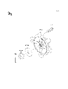 Front Hubs/Brakes Diagram and Parts List for KRF750SCSA 2012 Kawasaki Lawn Tractor Accessories