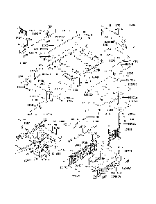 Carrier Diagram and Parts List for KRF750SCSA 2012 Kawasaki Lawn Tractor Accessories