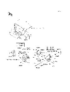 Headlight Diagram and Parts List for KRF750RCS 2012 Kawasaki Lawn Tractor Accessories