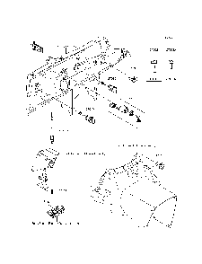 Ignition Switch Diagram and Parts List for KRT800CFF 2015 Kawasaki Lawn Tractor Accessories