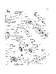 Drive Shaft-Rear Diagram and Parts List for KRF750RDF 2013 Kawasaki Lawn Tractor Accessories