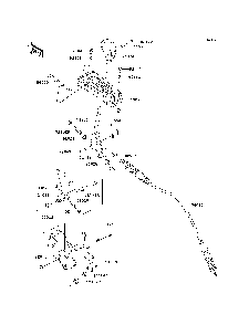 Control Diagram and Parts List for KRT800BEF 2014 Kawasaki Lawn Tractor Accessories