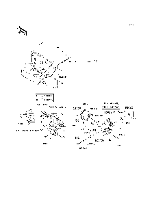 Headlight Diagram and Parts List for KRF750TAF 2010 Kawasaki Lawn Tractor Accessories
