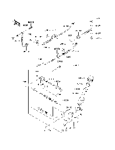 Master Cylinder Diagram and Parts List for KAF950C7F 2007 & Prior Kawasaki Lawn Tractor Accessories