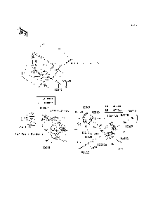 Headlight Diagram and Parts List for KRF750RDF 2013 Kawasaki Lawn Tractor Accessories