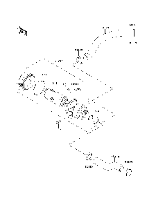 Air Cleaner Diagram and Parts List for KAF620E7F 2007 & Prior Kawasaki Lawn Tractor Accessories