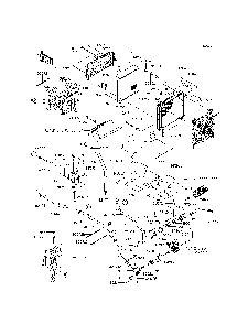 Radiator Diagram and Parts List for KRT800BFF 2015 Kawasaki Lawn Tractor Accessories
