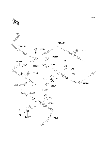 Brake Piping Diagram and Parts List for KAF620H7F 2007 & Prior Kawasaki Lawn Tractor Accessories