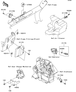 Fuel Injection Diagram and Parts List for KRT750DCF 2012 Kawasaki Lawn Tractor Accessories