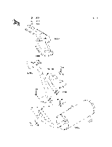 Muffler Diagram and Parts List for KAF620G7F 2007 & Prior Kawasaki Lawn Tractor Accessories