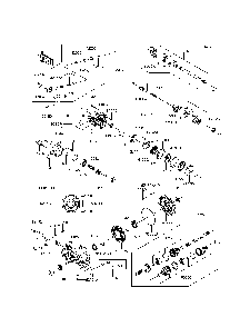 Drive Shaft-Rear Diagram and Parts List for KRF800DFF 2015 Kawasaki Lawn Tractor Accessories