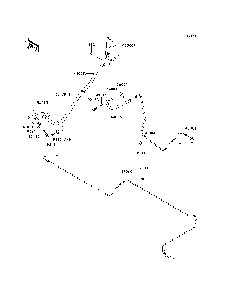 Brake Piping Diagram and Parts List for KRF750RDF 2013 Kawasaki Lawn Tractor Accessories