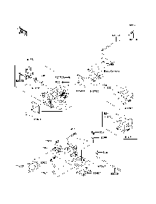 Throttle Diagram and Parts List for KAF620PDF 2013 Kawasaki Lawn Tractor Accessories