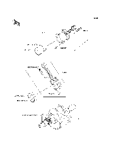 Crankshaft Diagram and Parts List for KRF750RDF 2013 Kawasaki Lawn Tractor Accessories