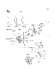 Drive Converter Diagram and Parts List for KRF750TAF 2010 Kawasaki Lawn Tractor Accessories