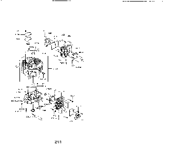 Cylinder/crankcase Diagram and Parts List for FR651V-AS07  Kawasaki Engine