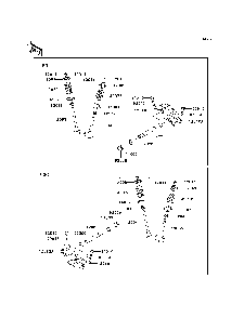 Valve Diagram and Parts List for KRF750TAF 2010 Kawasaki Lawn Tractor Accessories