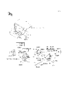 Headlight Diagram and Parts List for KRF750VBF 2011 Kawasaki Lawn Tractor Accessories
