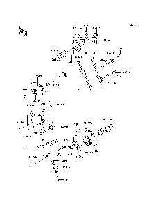 Part Location Diagram of 12053-1442 Kawasaki Guide-Chain, Slack