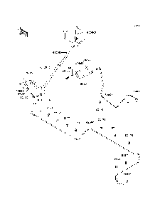 Brake Piping Diagram and Parts List for KRF750TAF 2010 Kawasaki Lawn Tractor Accessories