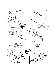 Drive Shaft-Rear Diagram and Parts List for KRF800CEF 2014 Kawasaki Lawn Tractor Accessories