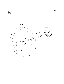 Steering Wheel Diagram and Parts List for KAF400C7F 2007 & Prior Kawasaki Lawn Tractor Accessories
